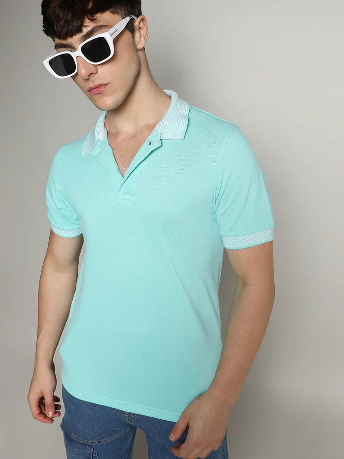 VIBRANT PULSE POLO T-SHIRT