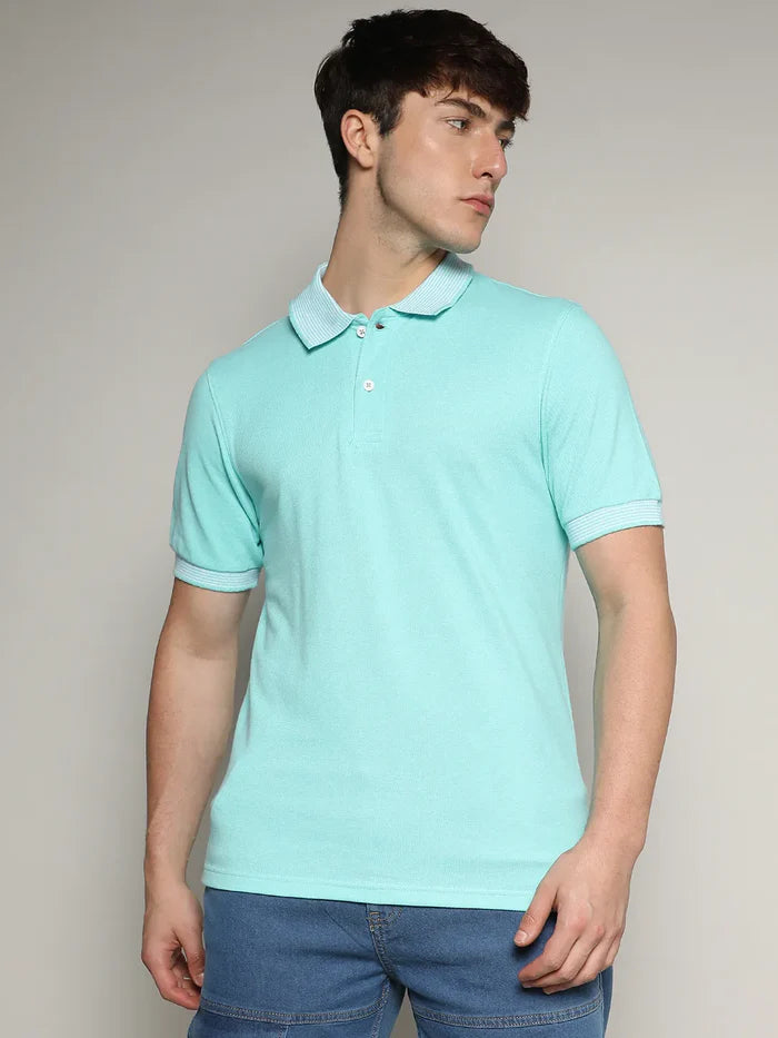 VIBRANT PULSE POLO T-SHIRT